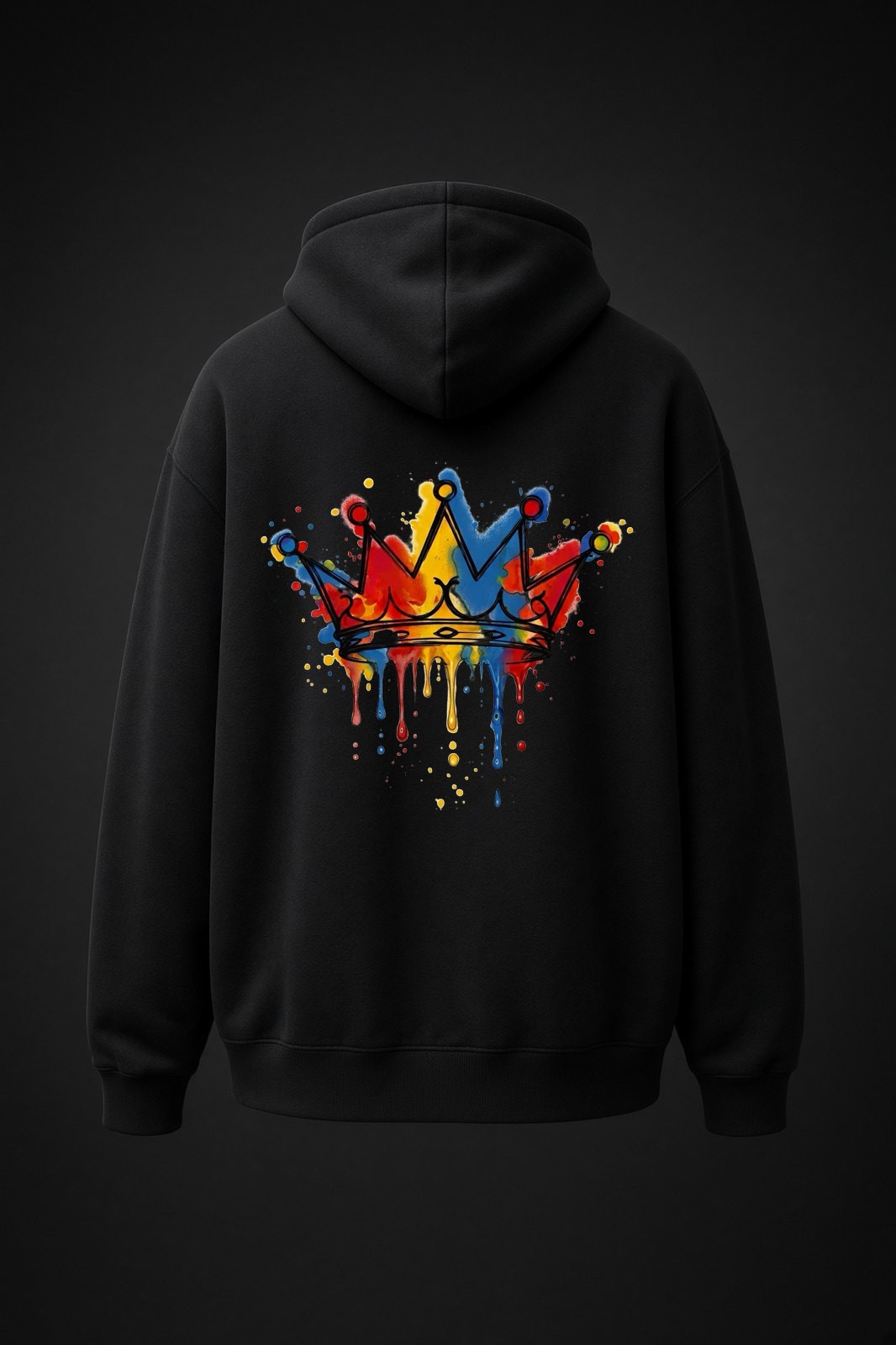 Back Crown Hoodie